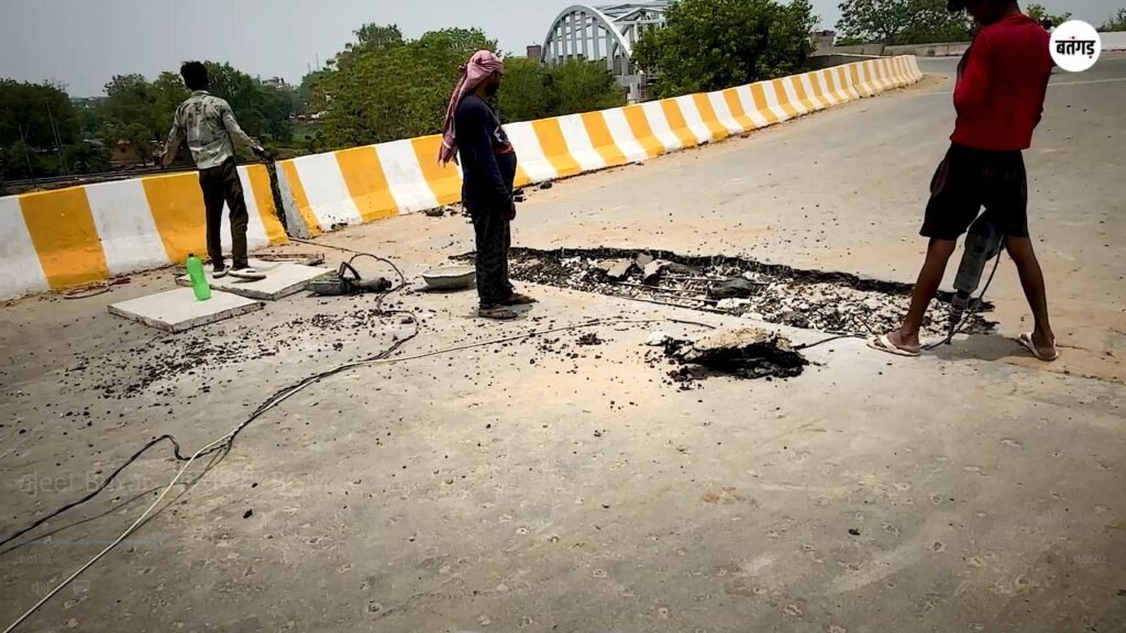 उद्घाटन के कुछ दिनों बाद ही धंसा 26 करोड़ का ओवरब्रिज, निर्माण गुणवत्ता पर उठे सवाल 20 WhatsApp Image 2026 06 09 at 17.10.39